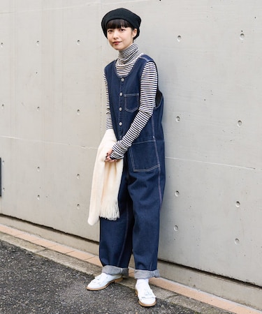 別注Buttonfly Salopette/別注ボタンフライサロペット(デニム 