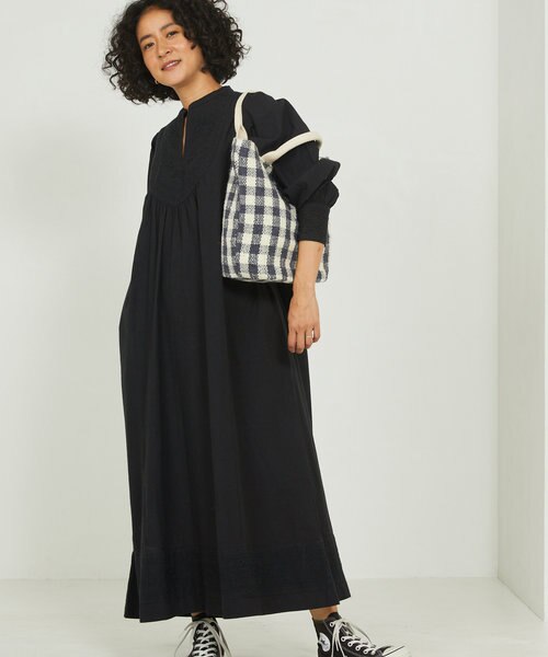 コード刺繍ワンピース｜フリークスストアの通販｜&mall（アンドモール