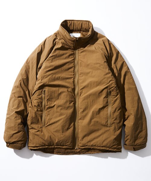 WEB限定 別注 ビッグシルエット LEVEL7 JACKET/中綿ミリタリーブルゾン