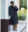 WEB限定 MACOBER×FREAK'S STORE/マコバー 別注 スタンドカラー ロングコート/ステンカラーコート