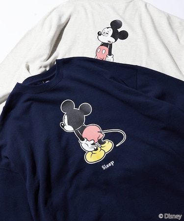 WEB限定【DISNEY/ディズニー ミッキーマウス】 別注 ビッグシルエット 