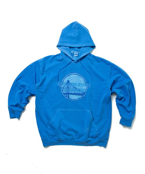 NBA チームロゴ刺繍 ピグメント スウェットパーカー｜フリークスストア