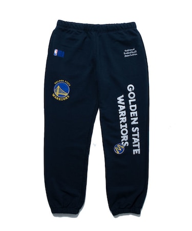 NBAチームロゴ ランダム刺繍 裏毛 スウェットパンツ