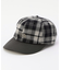 Tartan Plaid Field Cap/タータンチェック フィールドキャップ