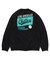 WEB限定 CHILLAX/チラックス LOSANGELES バックプリント クルーネックスウェット