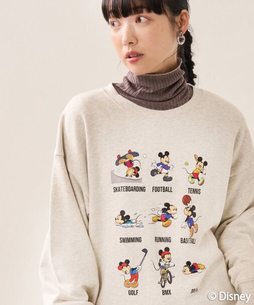 【MICKEY/ミッキー】スポーツスウェット / ディズニー