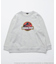 WEB限定 JURASSIC PARK/ジュラシック・パーク KIDS 別注 フロントプリント クルーネックスウェット