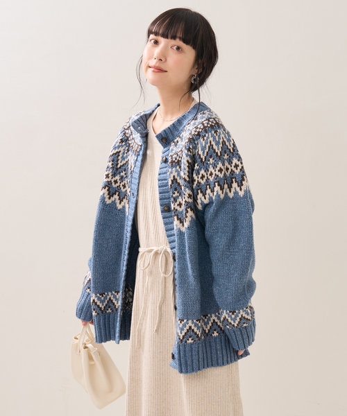 ノーティカ×フリークスストア ノルディックニットカーディガン｜フリークスストアの通販