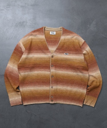 TOWN CRAFT×FREAK'S STORE/タウンクラフト 別注 The FOXグラデーションニット/カーディガン