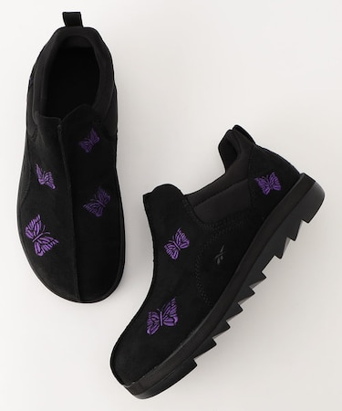 NeedlesxReebok Betnik Moc Papion Embroideries/ニードルス×リーボック ビートニク モック パピヨン刺繍