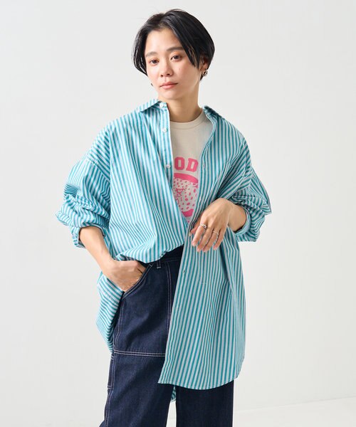 マルチストライプシャツ｜フリークスストアの通販｜&mall（アンド
