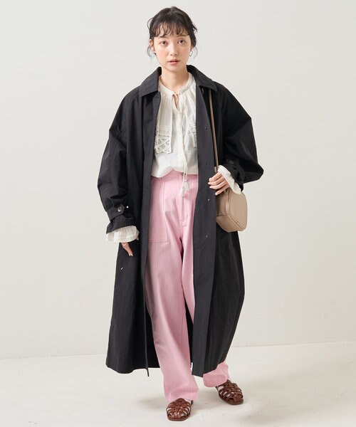 vintage likeステンカラーコート｜フリークスストアの通販｜&mall