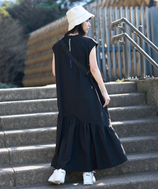 ティアードフレアワンピース