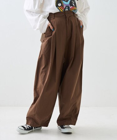 CLOWN PANTS/タックカーブパンツ/クラウンパンツ(バルーンパンツ) / カーブパンツ