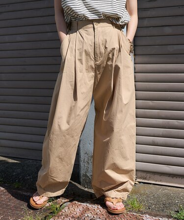 CLOWN PANTS/タックカーブパンツ/クラウンパンツ(バルーンパンツ) / カーブパンツ