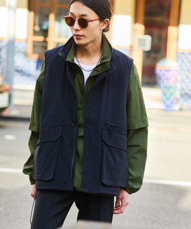 CORDURA VEST/コーデュラ ナイロンミル ベスト/｜フリークスストアの 
