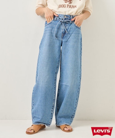 XL BALLOON MEDIUM INDIGO WORN IN/バルーン ワイドシルエット デニム 