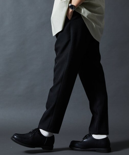 【限定展開】スタプレツイル スリムテーパード イージースラックス