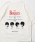 【限定展開】THE BEATLES/ザ ビートルズ 別注 バックプリント リンガーTシャツ/