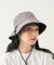 リバーシブルバケットハット