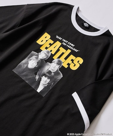 限定展開】THE BEATLES/ザ ビートルズ 別注 ビッグシルエット フォト 