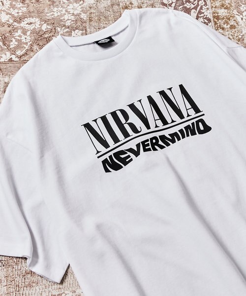 フリークスストア別注NIRVANAニルヴァーナNEVERMINDプリントTシャツ 限定展開】NIRVANA/ニルヴァーナ 別注 ビッグシルエット