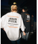 【限定展開】JESUS PIZZA×FREAK'S STORE/ジーザスピザ 別注 ビッグシルエット バックプリント クルーネックTシャツ