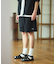 TOWN CRAFT×FREAK'S STORE/タウンクラフト 別注 The FOX ワンポイント ナイロンイージーショーツ/リラックスフィット
