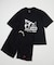 別注 サウナ セットアップ/半袖 プリントTシャツ ハーフパンツ