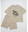 別注 サウナ セットアップ/半袖 プリントTシャツ ハーフパンツ