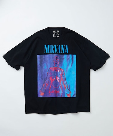 「NIRVANA」 SLIVER TEE/ニルヴァーナ プリント グラフィック 半袖Tシャツ