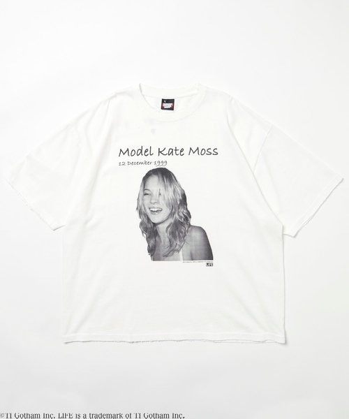 別注 ケイト・モス コラボフォト Tシャツ/SP LIFE Kate Moss Dot  Tee｜フリークスストアの通販｜&mall（アンドモール）三井ショッピングパーク公式通販