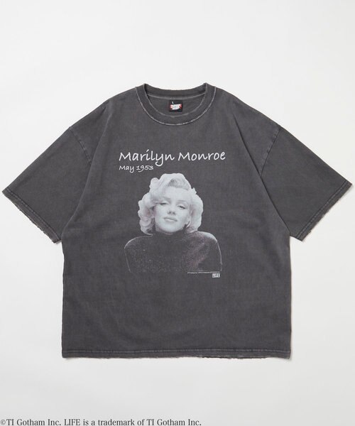 別注 マリリン・モンロー コラボフォト Tシャツ/SP LIFE Marilyn Monroe Dot  Tee｜フリークスストアの通販｜&mall（アンドモール）三井ショッピングパーク公式通販