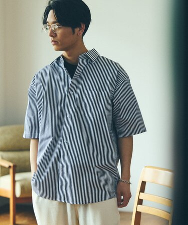 リラックスフィット 半袖シャツ/RELAXFIT R/C