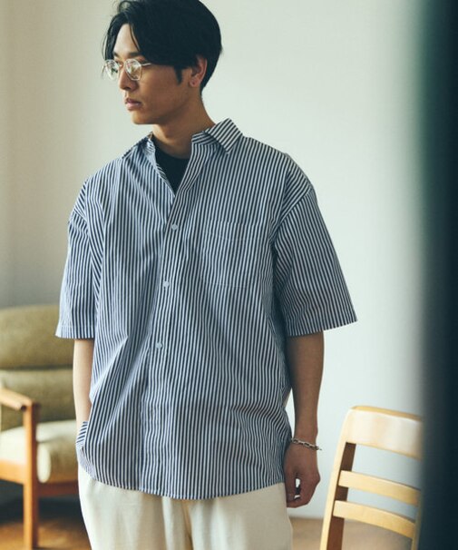 リラックスフィット 半袖シャツ/RELAXFIT R/C