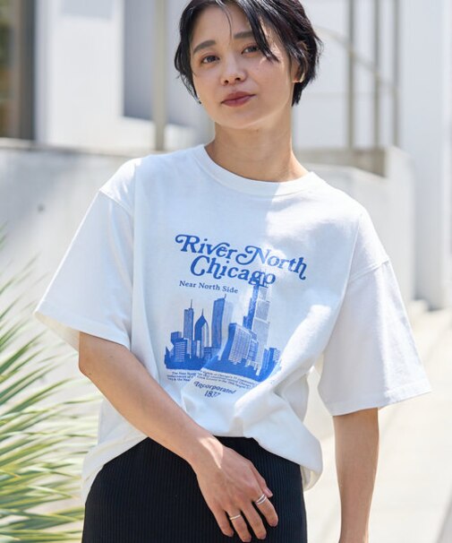 the City Scenery Short Sleeve Tシャツ/ザ シティシーナリー ショートスリーブTシャツ