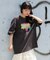 蛍光カラープリントTシャツ