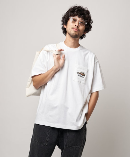 ビッグシルエット ランクル60 刺繍ポケットTシャツ/トートバッグセット