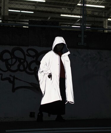 FULL REFLECTOR PONCHO/フルリフレクターポンチョ