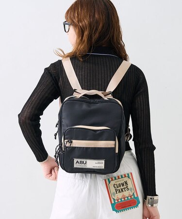 3WAYスクエア ショルダーバッグ/ マルチウエイ バックパック/キッズ リュック