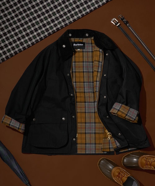 バブアー FREAK'S STORE 別注BIG BEDALE 42 olive