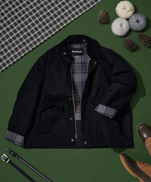 バブアー フリークスストア別注 ボロウデイル グレー 24-25ss サイズ38 別注 BORROWDALE/別注 ボロウデール/ジャケット/ トランスポート