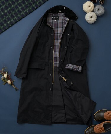 別注 SNOWDON/別注 スノードン/ロングコート / バーレー / BURGHLEY 