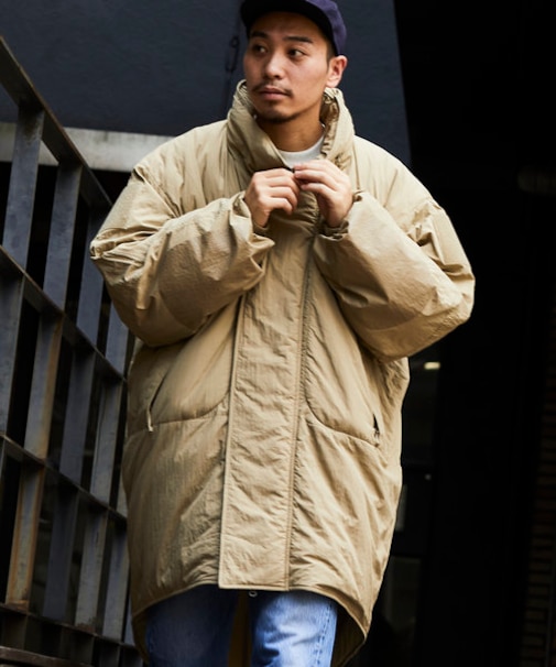 限定展開 ビッグシルエット プリマロフト モンスターパーカー