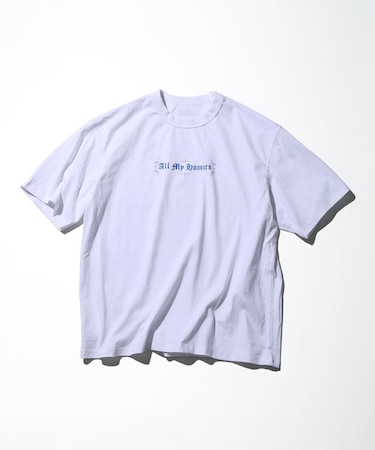 All My Homies + CAHLUMN Reversible Tee/オールマイ ホーミーズ リバーシブル プリントTシャツ
