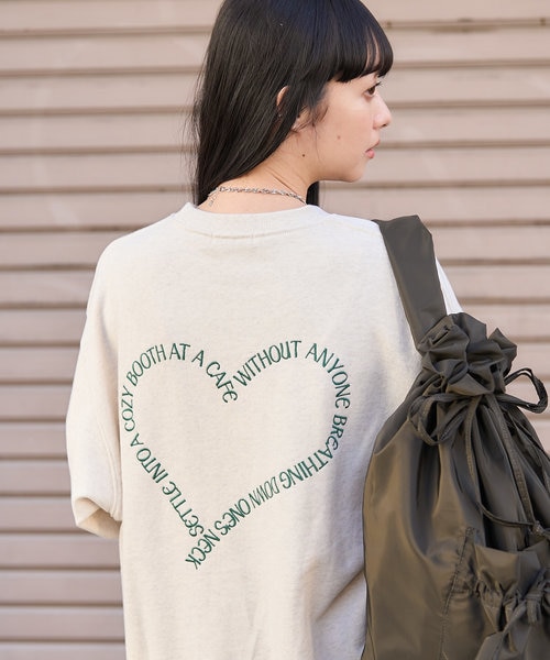 ハート 刺繍 スウェット｜フリークスストアの通販｜&mall（アンド