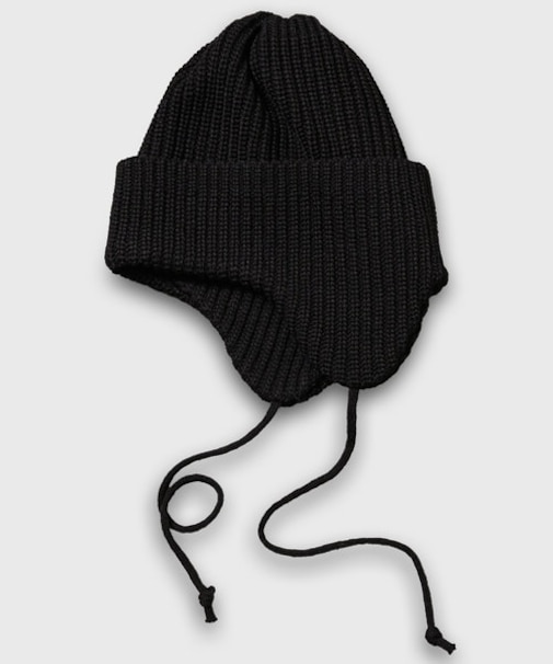 別注 Ear Flap Knit Cap/イヤー フラップ ニットキャップ