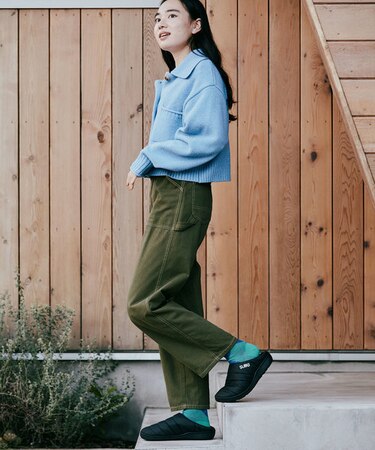 SUBU Permanent Collection 2023 / パーマネント ウィンター サンダル モックシューズ