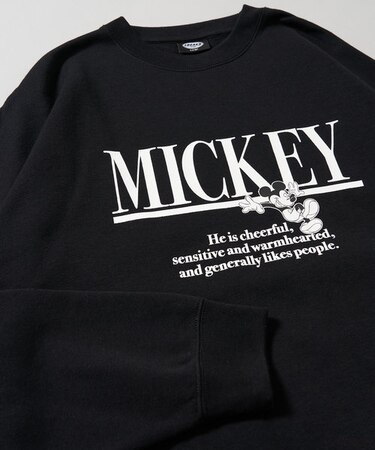 限定展開 DISNEY/ディズニー ミッキーマウス 別注 ビッグシルエット 