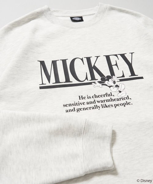 限定展開 DISNEY/ディズニー ミッキーマウス 別注 ビッグシルエット